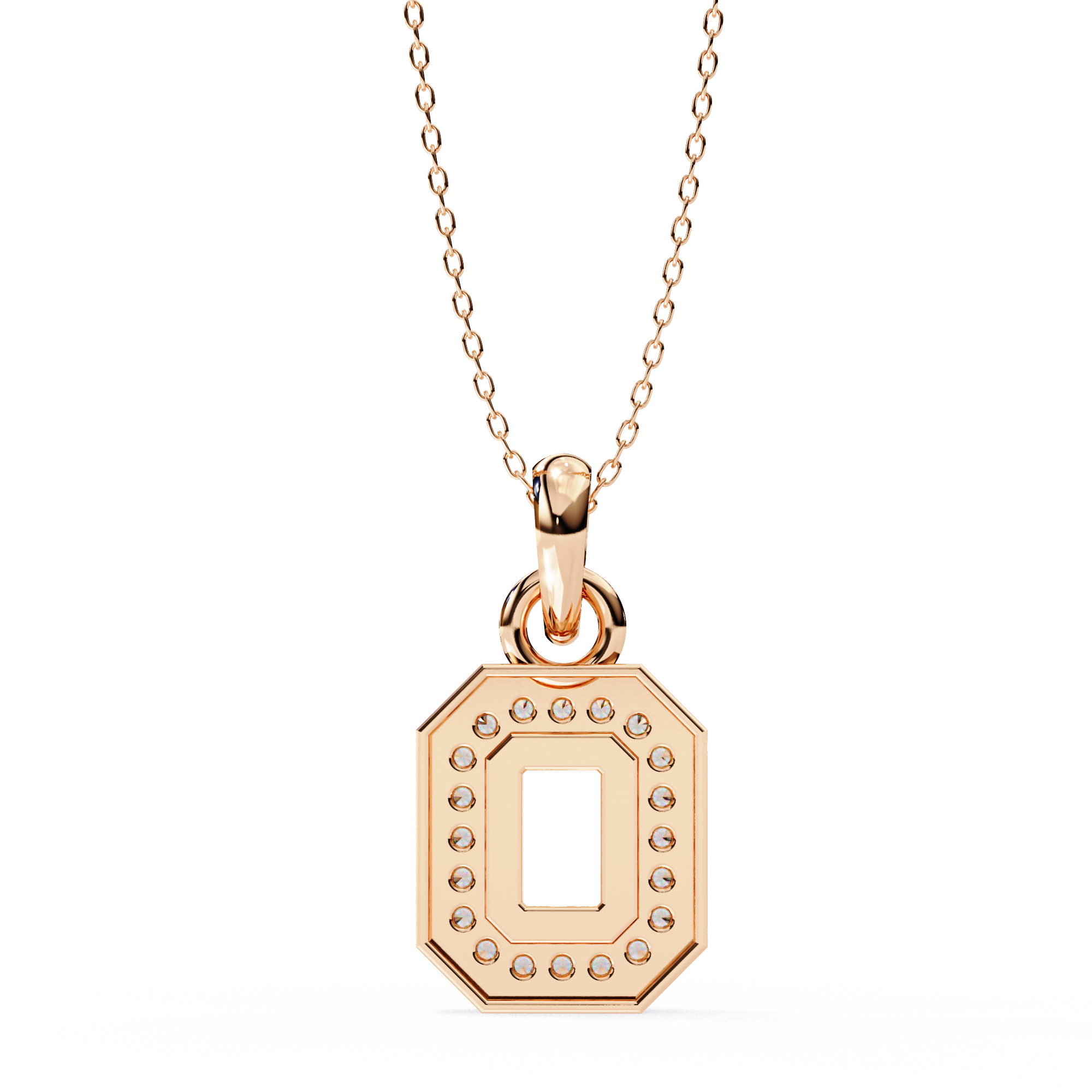 Solitairekart 0.16ct Natural Diamond Pendant-HI Color, VS-SI Clarity